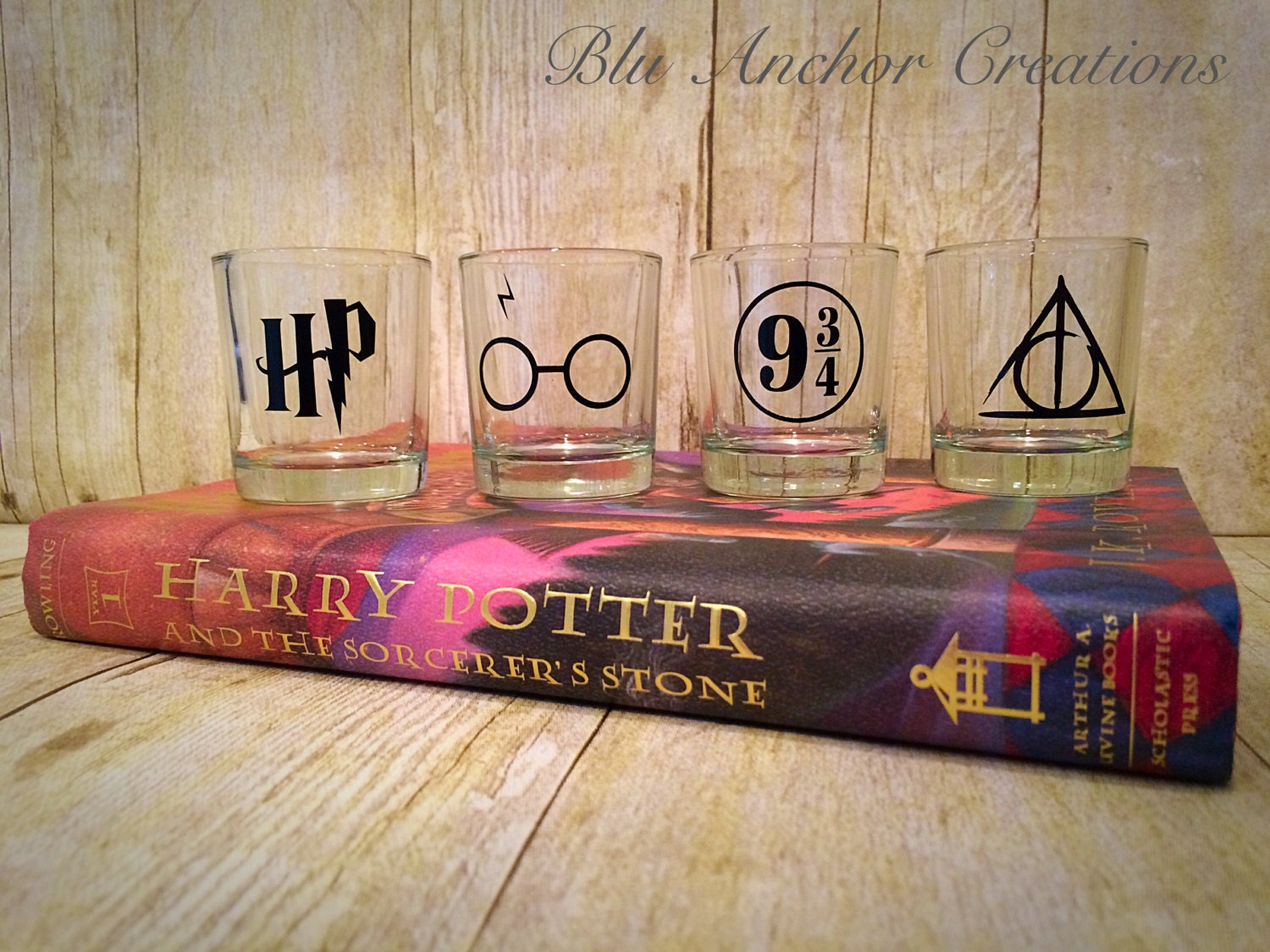 Harry Potter Shot Glass Set 4 Harry Potter Shot Glass Harry
