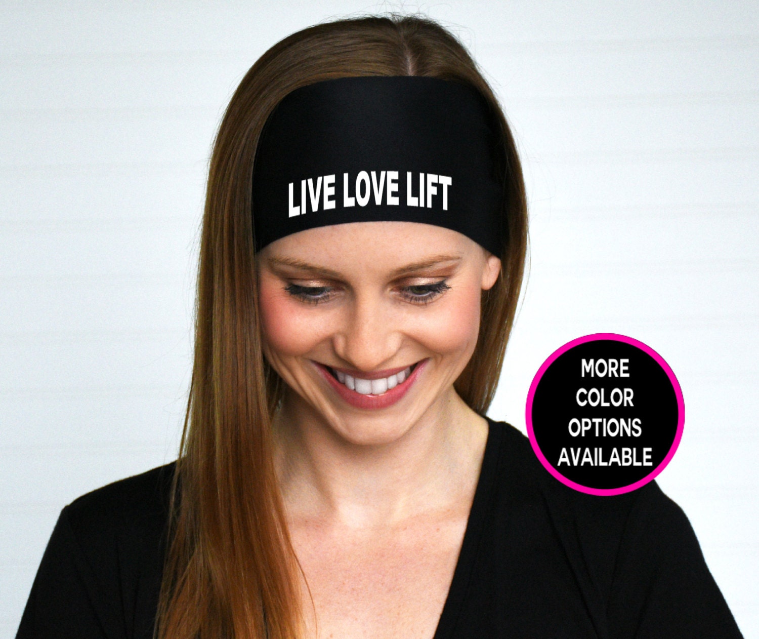 Gym Headband Live Love Lift Headband Weight training