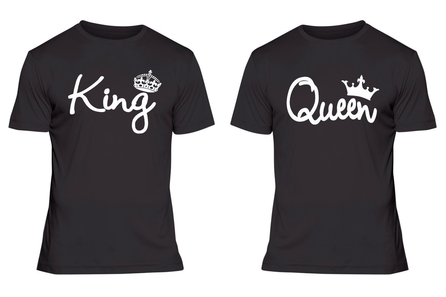 queen and king tshirts