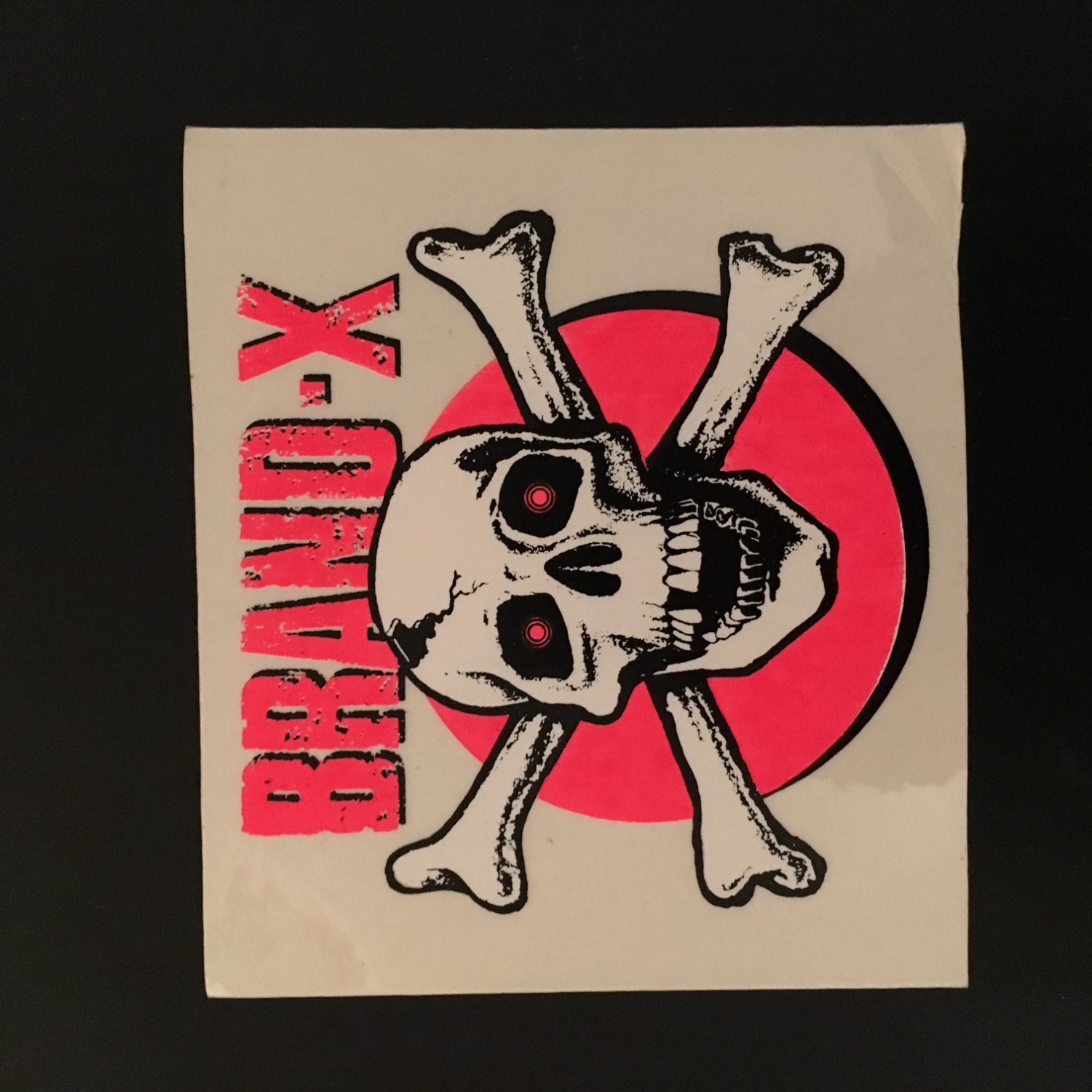 Oldschool skateboard sticker 1980's