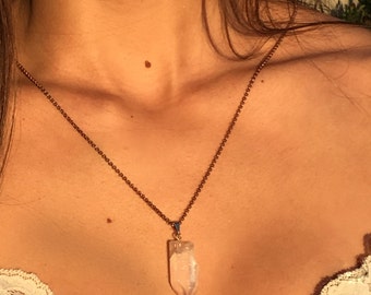 Clear Quartz "The Master Healer" Crystal Necklace