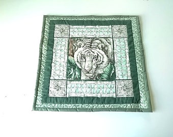 Amish Quilted Tiger Wall Hanging  HB139