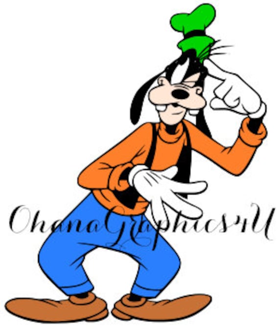 Disney Inspired Goofy SVG
