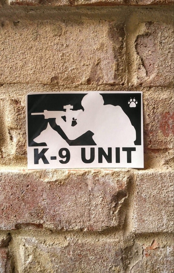 Thn Blue Lne K9 Decal Tactcal Polce Law Enforcement Reflectve