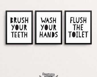 Bathroom Rules bathroom rules sign | etsy Bathroom Rules bathroom rules sign | etsy