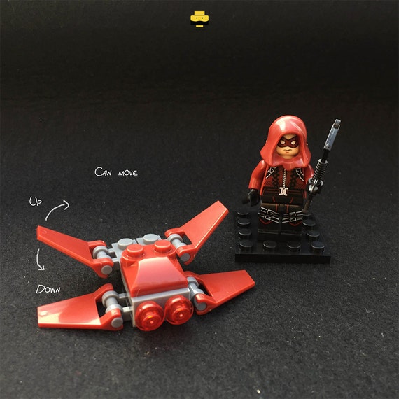 red arrow lego minifigure