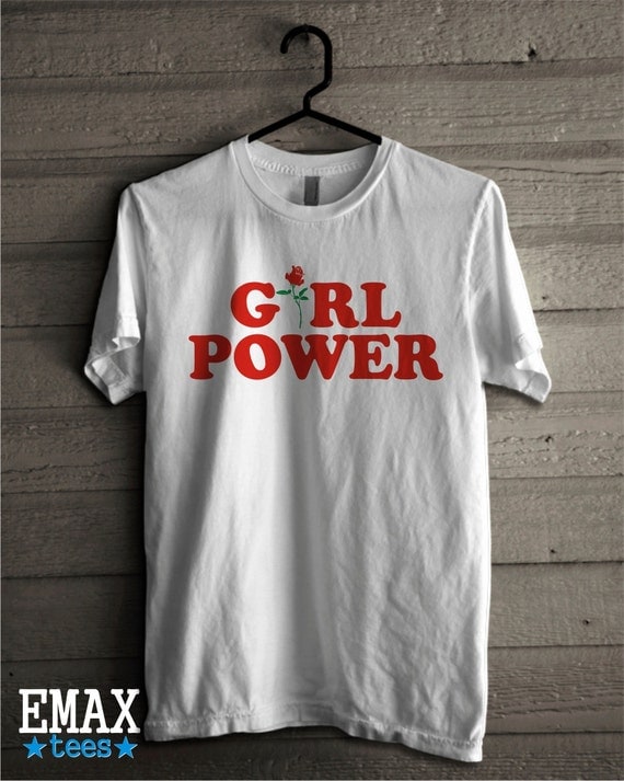 distro desain t-shirt contoh 100 Tshirt  Tee Girl Power Feminism Power Unisex Girl Shirt