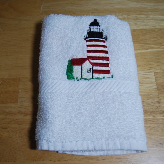 Lighthouse Hand Towel