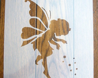 Fairy Dust Stencil Mask Reusable Mylar Sheet for Arts & Crafts