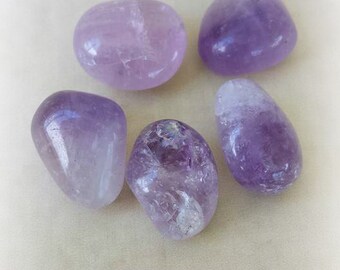 Amethyst Stones, Amethyst Tumbled Stones, Healing Crystals, Witchcraft Supplies, Amethyst Crystals, Metaphysical Supplies, Crystal Healing