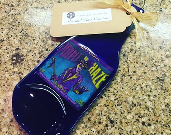 Purple Haze beer bottle spoon rest or hanging art