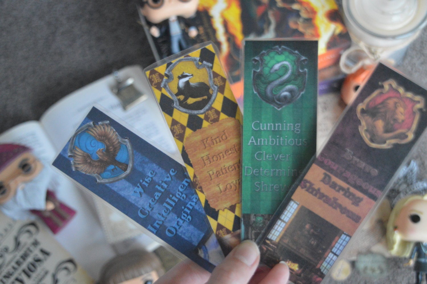 Hogwarts House Bookmarks