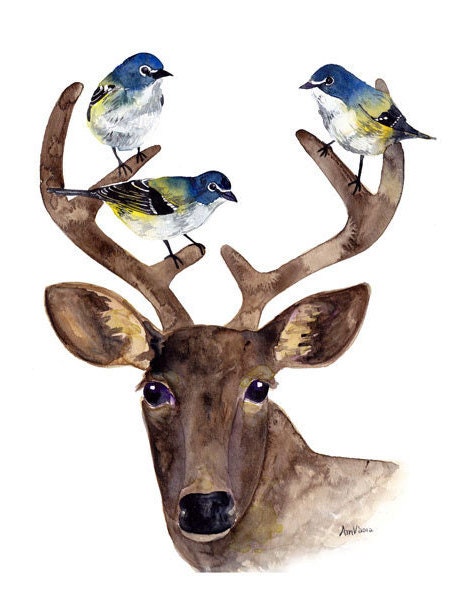 https://www.etsy.com/listing/93406706/such-great-heights-woodland-wall-art