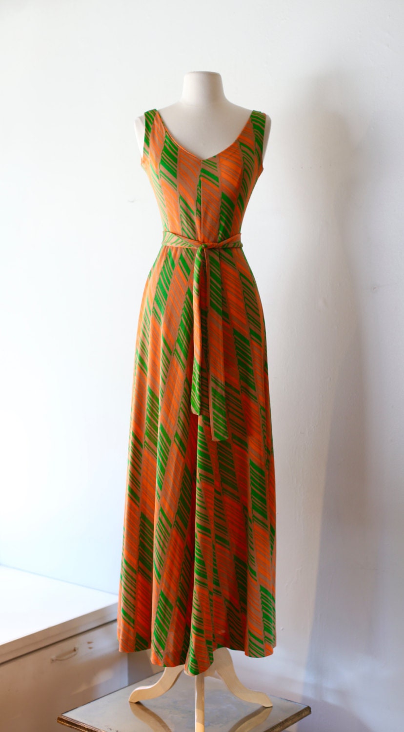Vintage 1970s Diane Von Furstenberg Dress Iconic 70s DVF