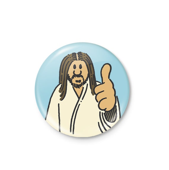 jesus thumbs up