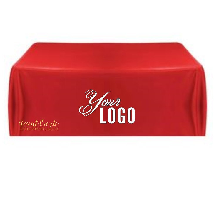 6ft Custom Logo Tablecloth Direct Sales Personalized