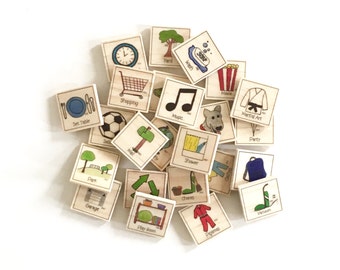 Mix & Match Chore Chart / Calendar Magnets - Chore Magnets