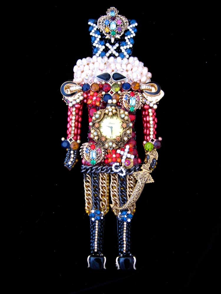 Nutcracker Vintage Jewelry Art Nutcracker Art Jewelry