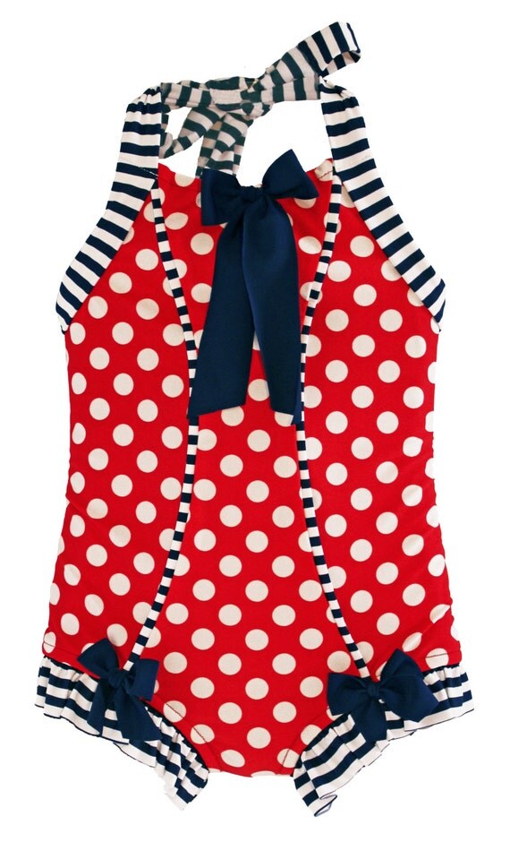 Rebel Belle Swimsuit in Independence SS16 Collection Size 2