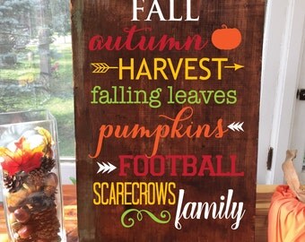 STENCIL - DIY Sign - Stencils for Signs - Letter Stencils for Wood - Vinyl Stencils - Wall Stencils for painting - Make Signs - Fall Decor