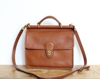 Vintage COACH Willis Bag in Brown 9927 by magnoliavintageco