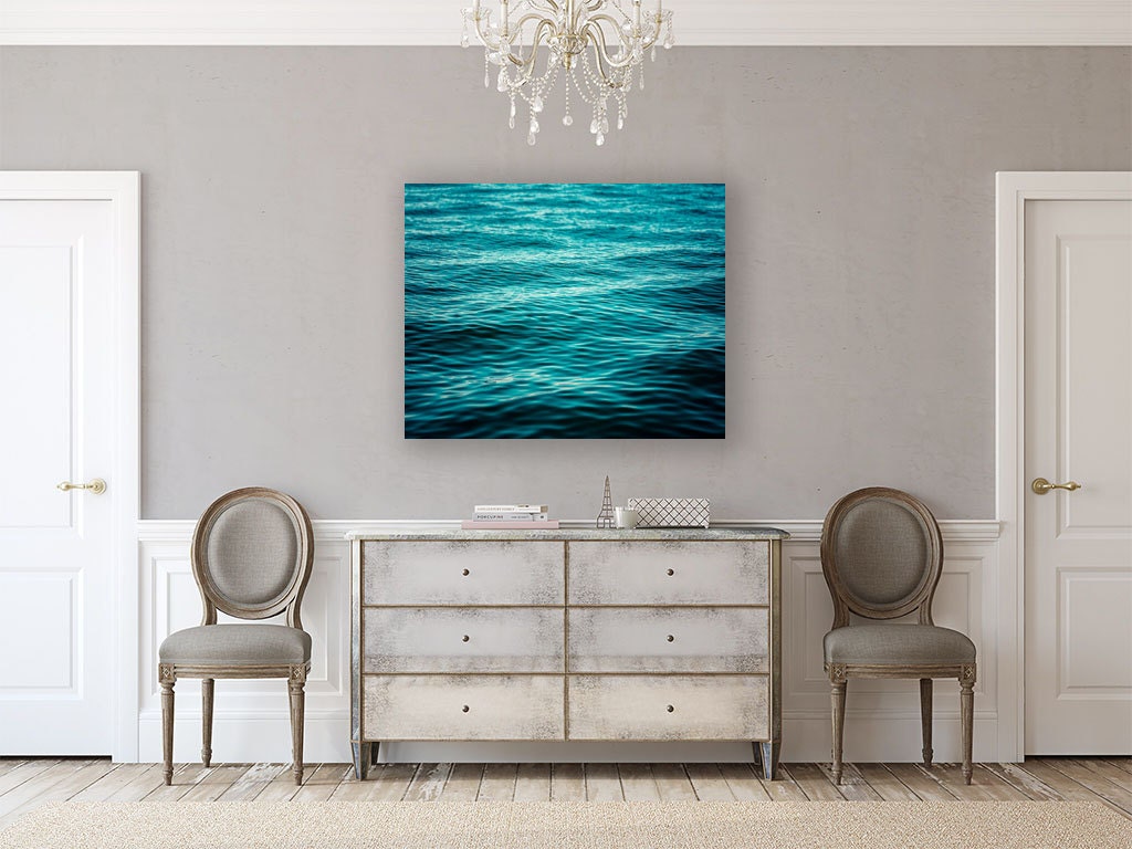 METAL Wall Art Turquoise Wall Art Teal Home Decor Beach