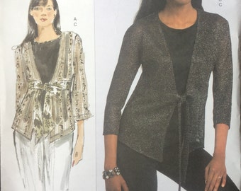 Vogue 1058 Today's Fit Cardigan and Tank Top Sandra Betzina Vogue