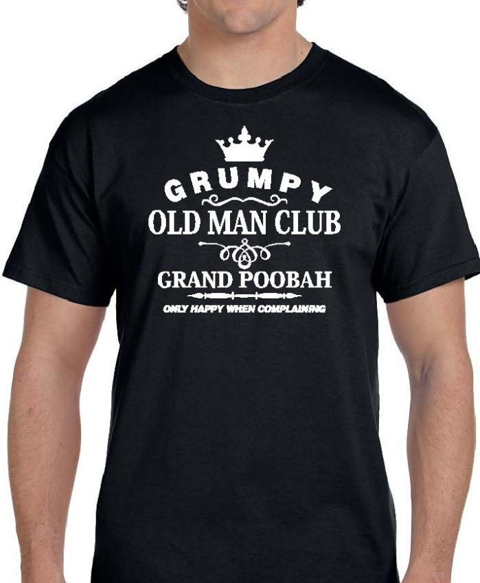 Grumpy old man club t-shirt Detroit speed factory designed