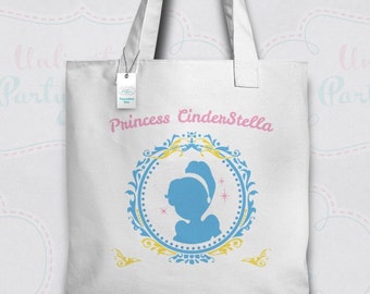 Cinderella Tote Bag | Cinderella Canvas Tote | Personalized Tote Bag