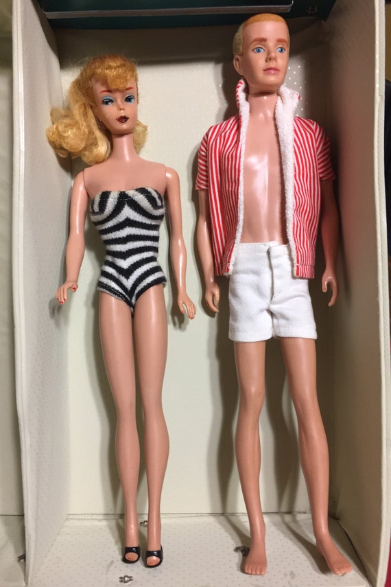 1960 barbie and ken