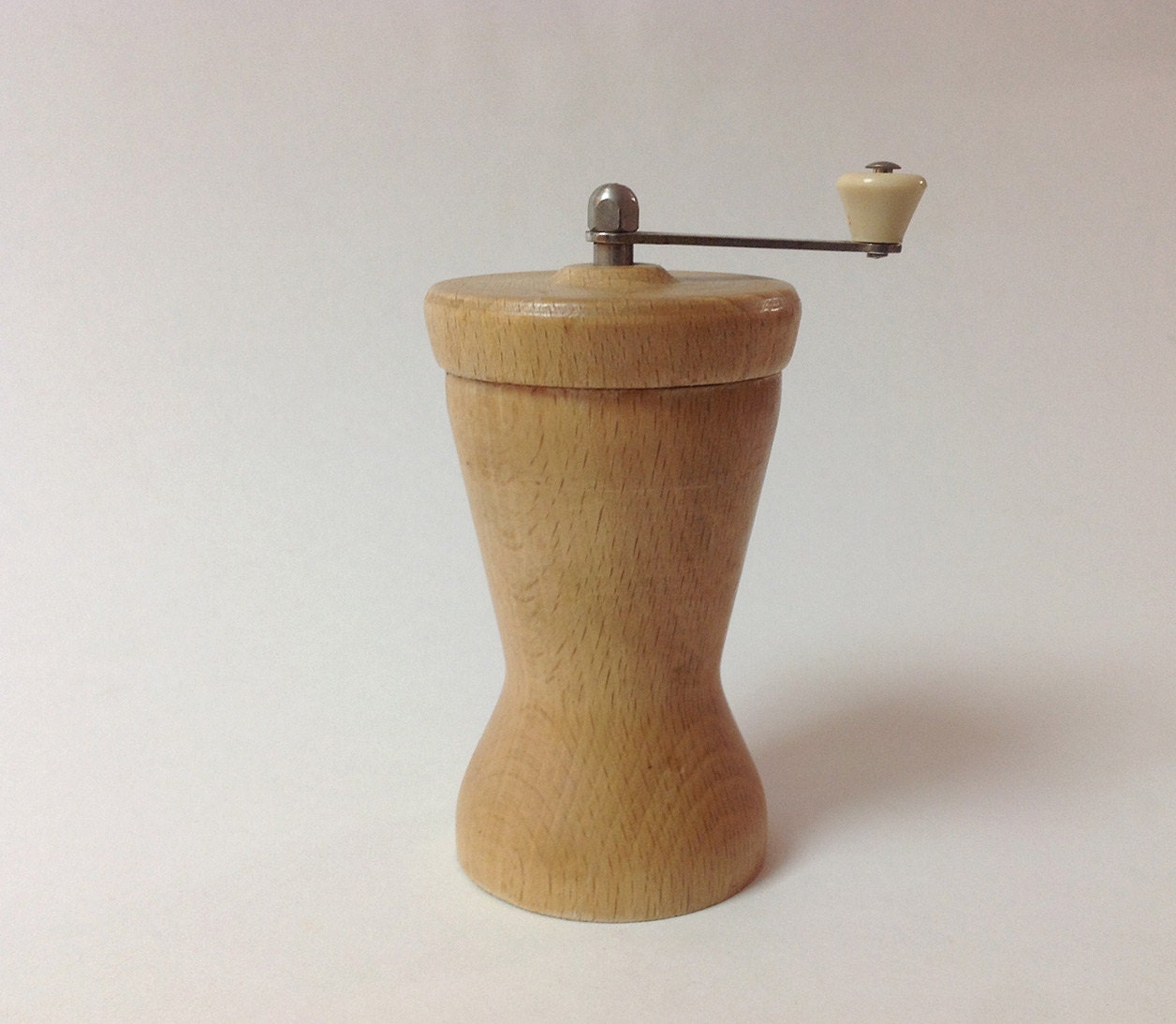 Vintage Marlux Wooden Nutmeg Grinder Grater France Mid