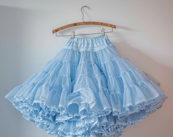 VINTAGE || Crinoline Petticoat || 1950's Swing Underskirt || Full Tutu
