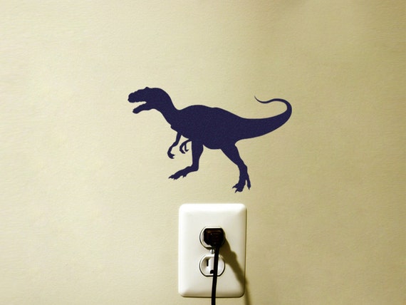 dinosaur velvet sticker