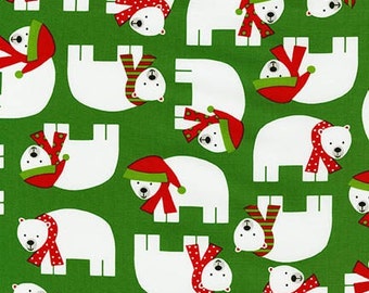 Polar Bear Fabric | Etsy