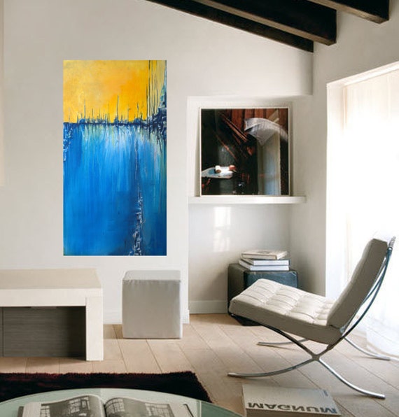 Painting Abstract Acrylic Painting Wall Art by RashidaAGallery