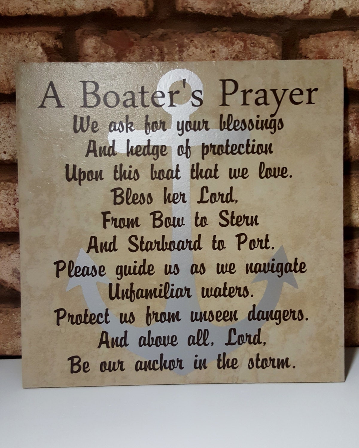 BOATER'S PRAYER Boating Prayer Love My Boat Boat