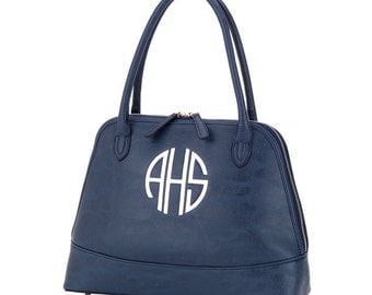 Monogram Leather Purse (free shipping!!) for Women- 3 Color Choices- Personalization Included