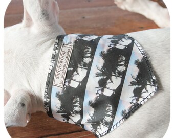 Palm Tree Silhouette Bandana - Small, Medium, and Large