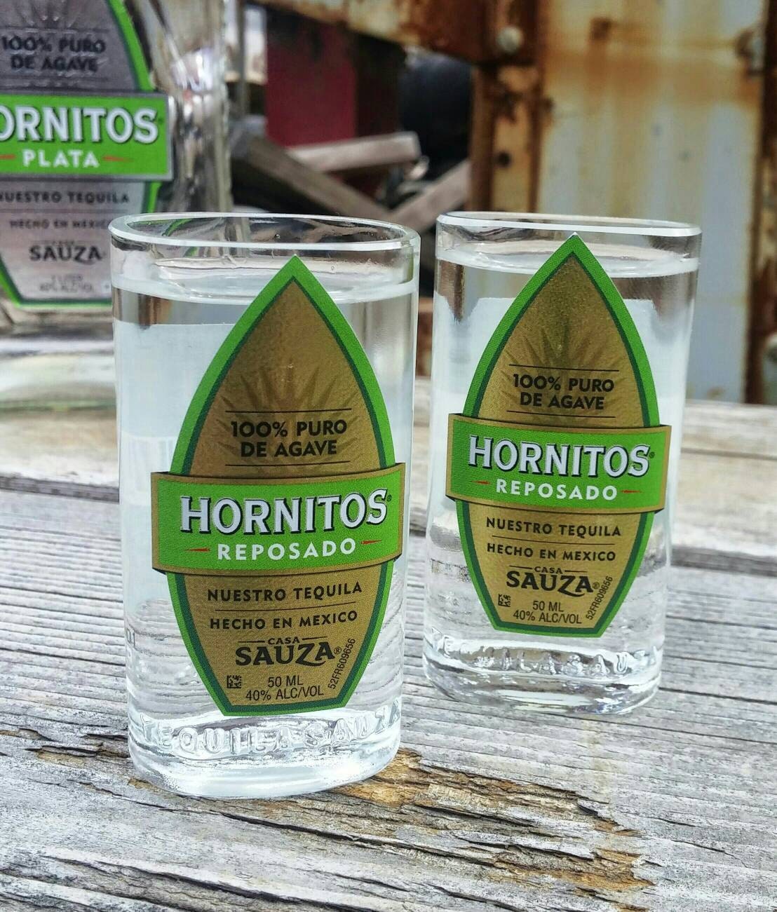 Hornitos Tequila Recycled Mini Bottle Shot by ReWineIt02346