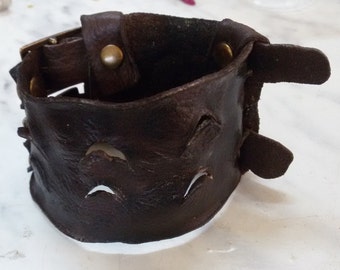 Leather bracelet Bracelet wristband Cuff Leather Bracelet Bangle boho leather bangle Boho bracelet bohemian black bracelet brown bangle