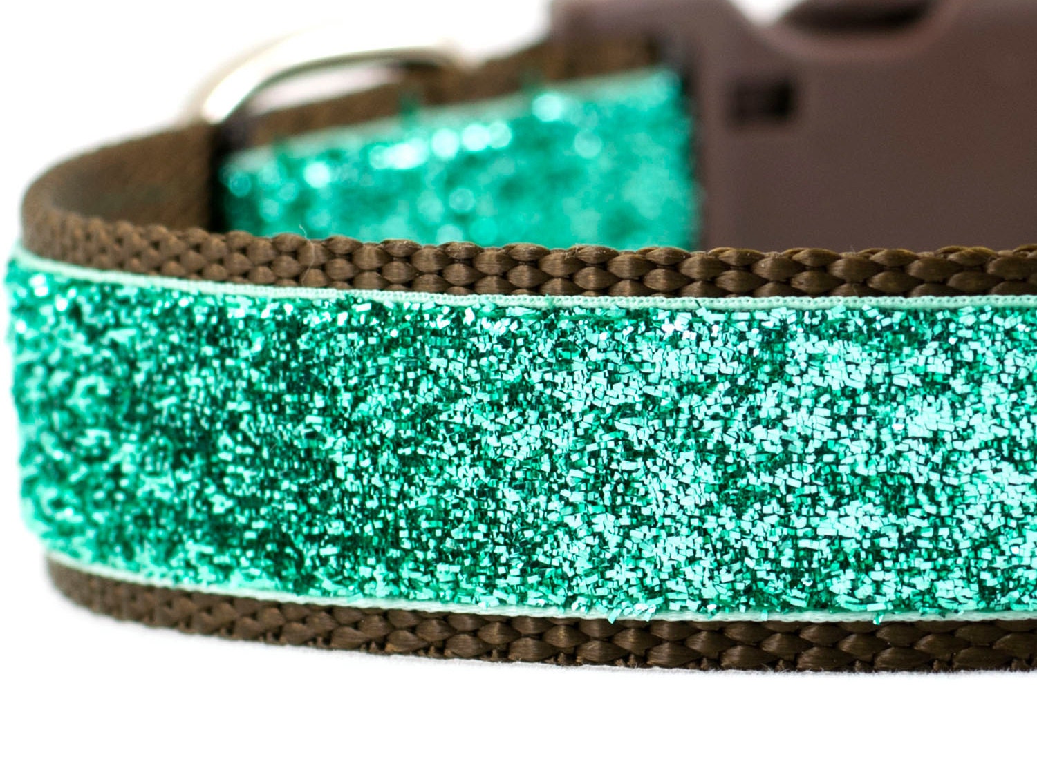 Teal Sparkle Dog Collar Sparkle Dog Collar Teal by caninestruts