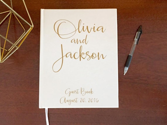 Modern Wedding Guest Book