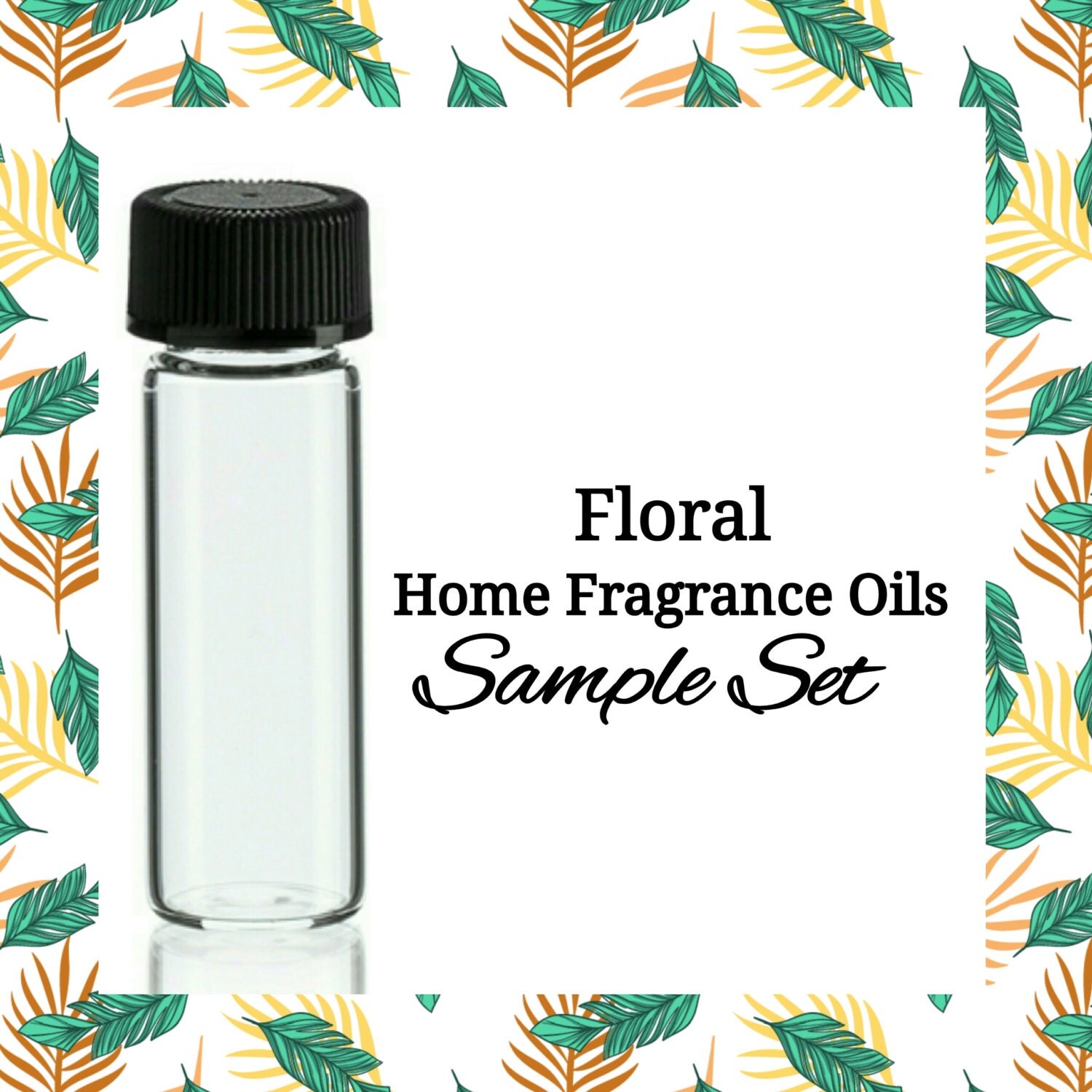 Floral Home Fragrance Oils Sample Set Warmer Oil Aroma Oil