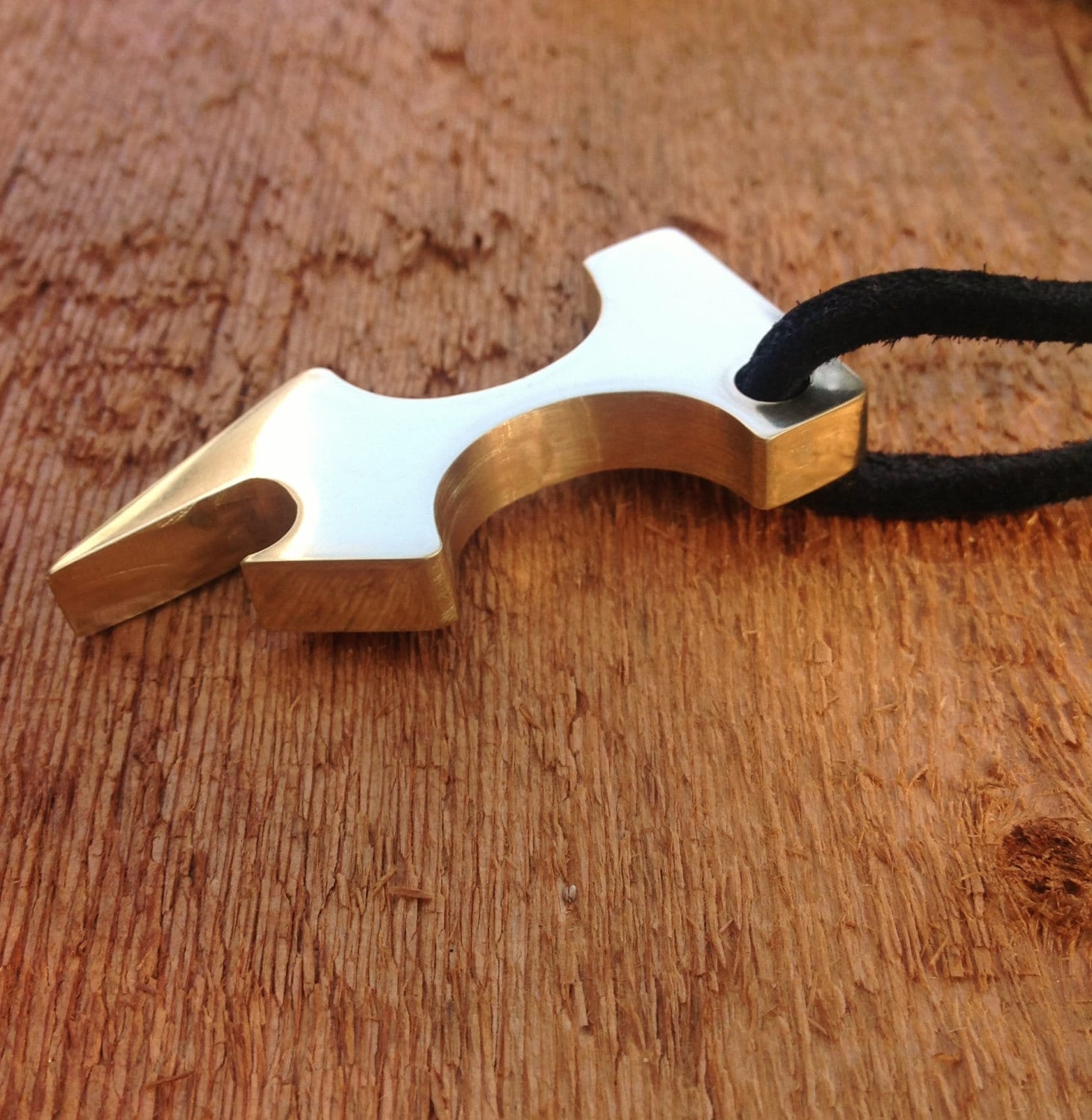 Bottle Opener EDC Brass Handmade Every Day Carry