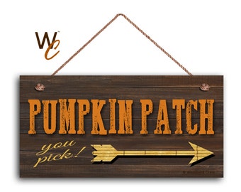 Pumpkin patch sign | Etsy