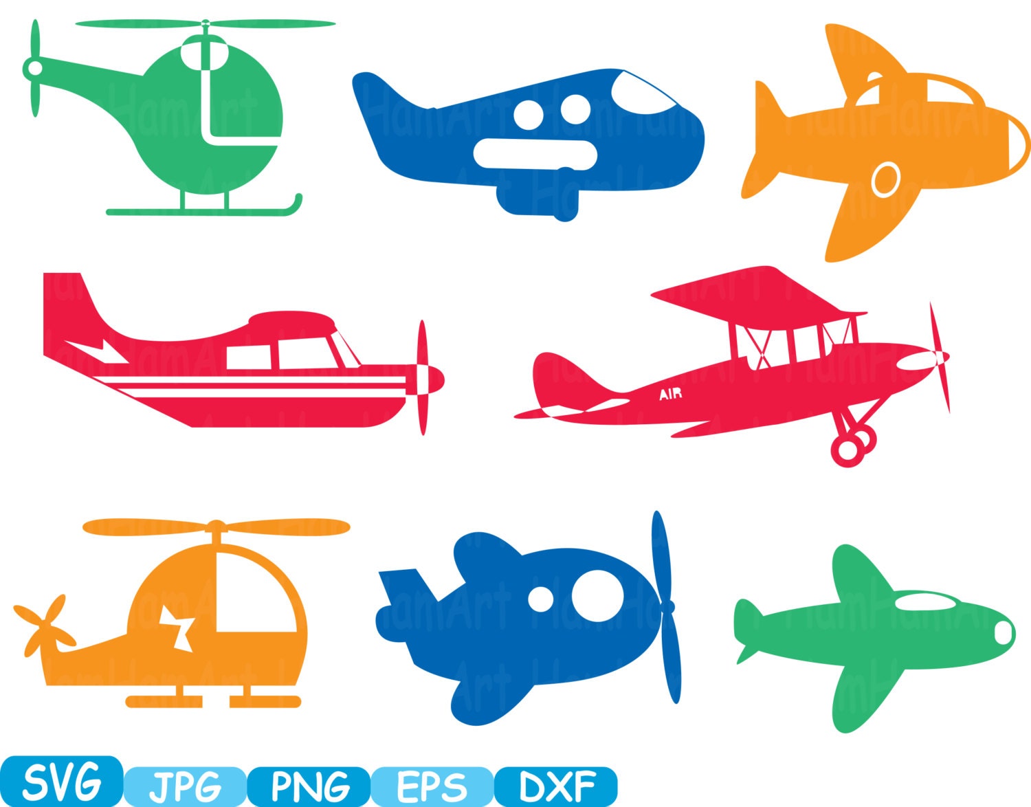 Download Color Plane Toys Airplane Monogram Cutting files SVG clipart