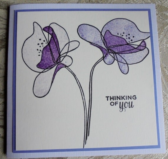 Thinking of you. Thinking of you card. Thoughts of you. Words