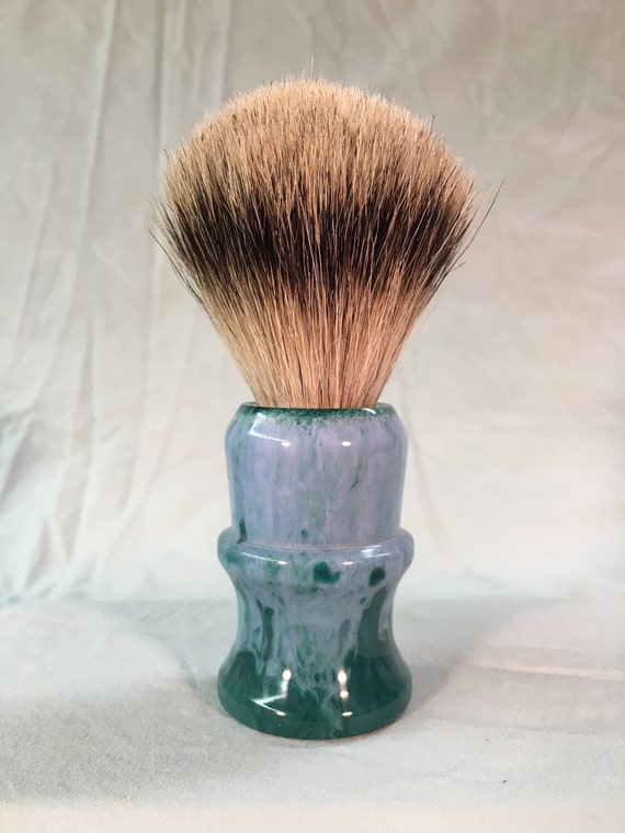 Handmade shaving brush by EBLatheworks on Etsy