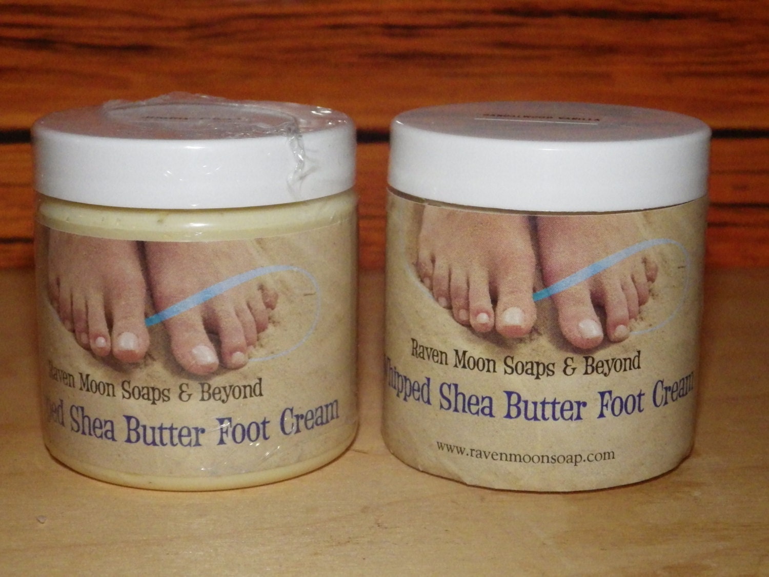 Natural Whipped Shea Butter Foot Cream You by CauldronOfCrafts