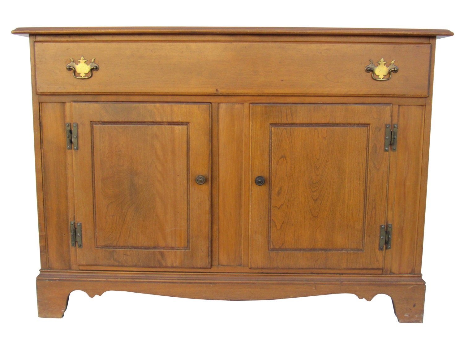 Heywood Wakefield Mid Century Buffet Country Hutch Farmhouse